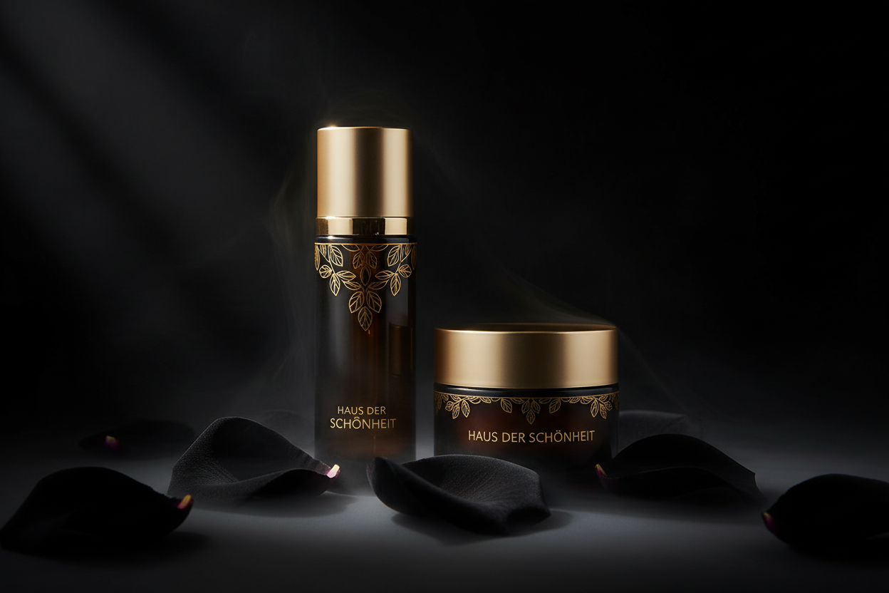 Luxury Cosmetics Hero – Dark Elegance