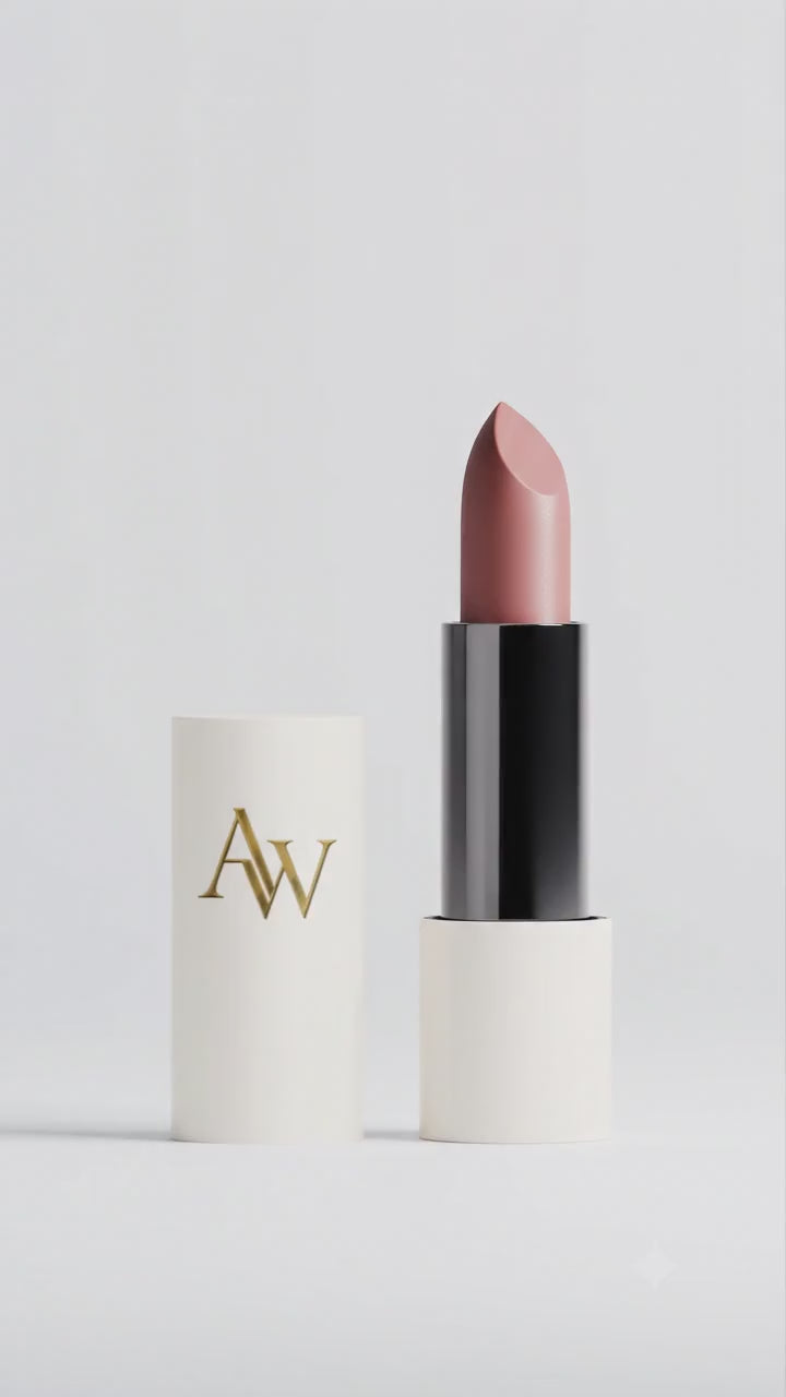 ANTLITZWERK ROSENANMUT – Vegan Matte Lipstick in Smoky Rose
