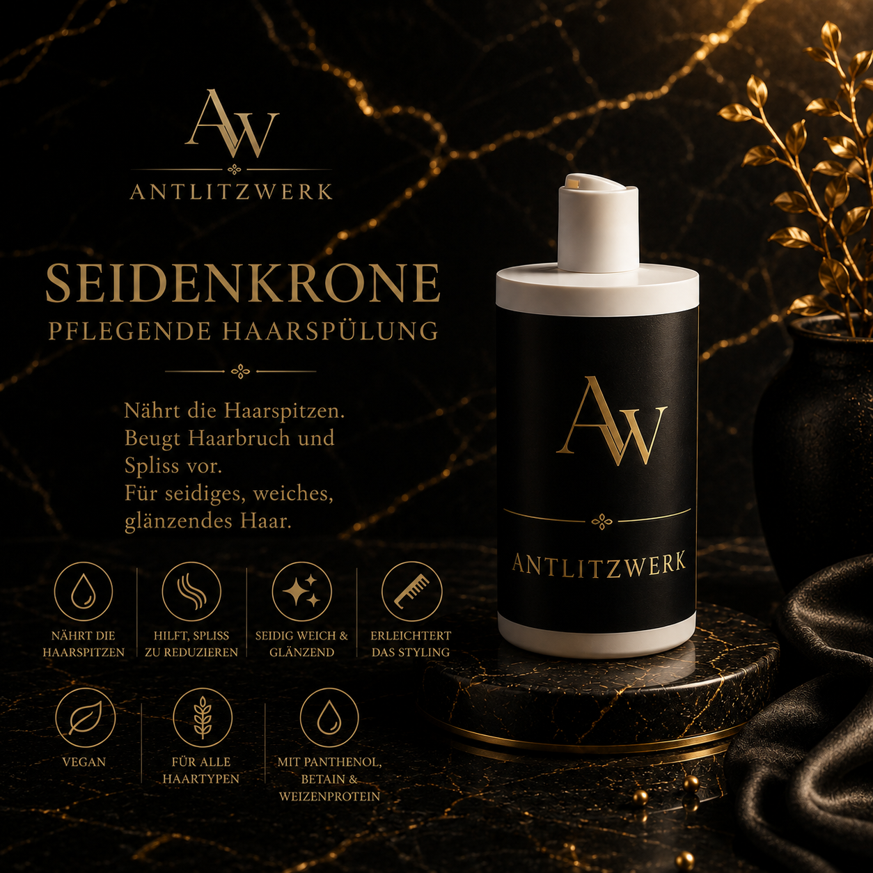 ANTLITZWERK SEIDENKRONE
