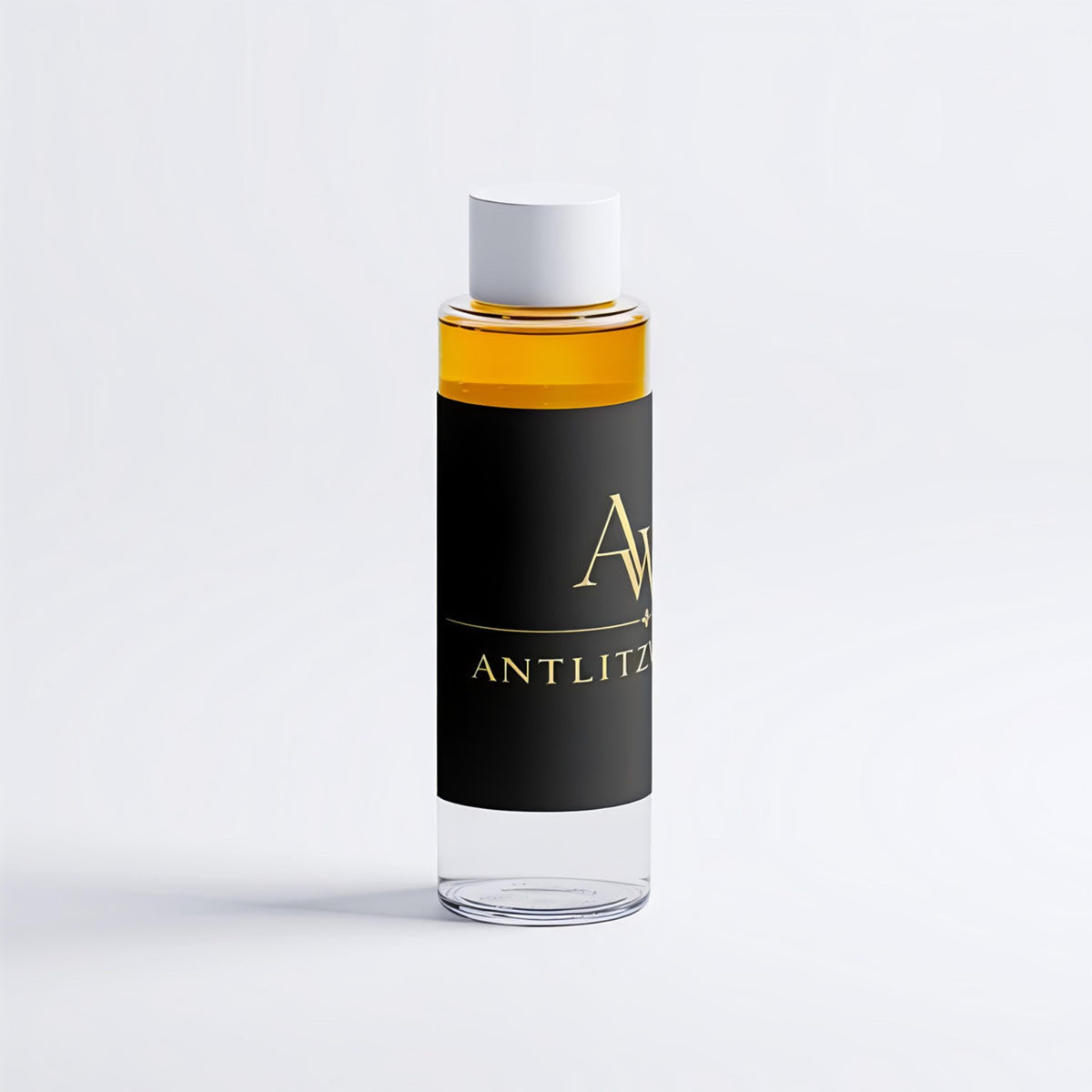 ENTHÜLLUNG Zwei-Phasen-Make-up-Entferner als einzelne Flasche auf weißem Hintergrund.